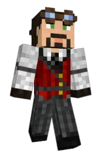 B3RK3K Minecraft avatar full body