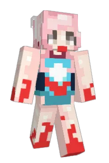 B3lleDelphine Minecraft avatar full body