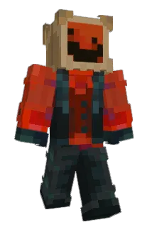 B404RK Minecraft avatar full body