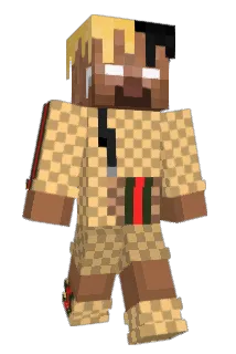 B4RNETT Minecraft avatar full body