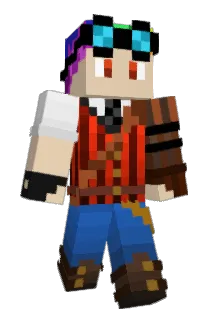 B4RRET Minecraft avatar full body
