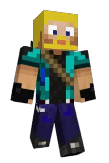 B4radin Minecraft avatar full body