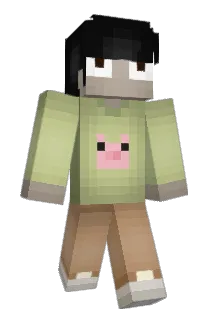 BABYLAAAMP Minecraft avatar full body