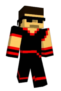 BAD2theBAD Minecraft avatar full body