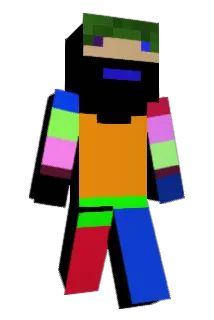 BAD3R Minecraft avatar full body