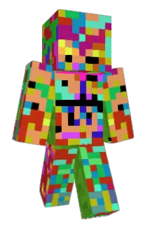 BAG541 Minecraft avatar full body