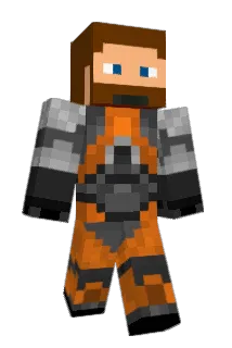 BAIGAO Minecraft avatar full body
