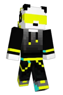 BAN4NA Minecraft avatar full body