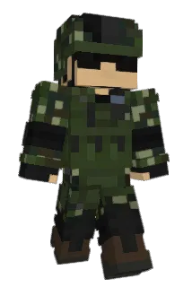 BATEDOR Minecraft avatar full body