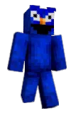 BBLLUU Minecraft avatar full body