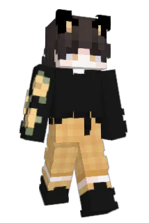 BG_hang Minecraft avatar full body