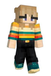 BGnoise Minecraft avatar full body