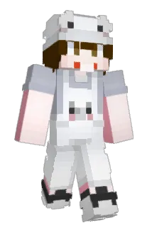 BHwhitet Minecraft avatar full body
