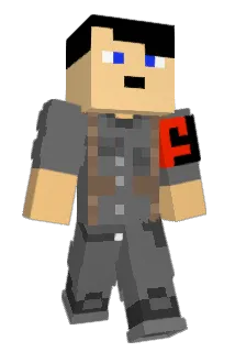 BINA202766 Minecraft avatar full body