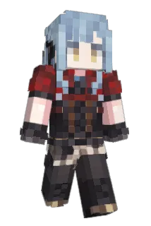 BIR_114 Minecraft avatar full body