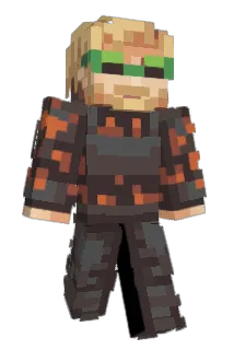 BIucky Minecraft avatar full body
