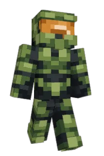 BKM125 Minecraft avatar full body