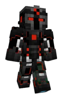 BL00DKNIGHT Minecraft avatar full body