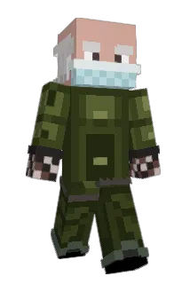 BL0O0F Minecraft avatar full body