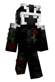 BL4CKR0SES Minecraft avatar full body