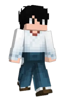 BLACK1200 Minecraft avatar full body