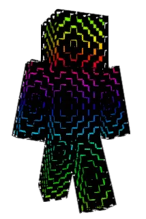 BLACKTIED Minecraft avatar full body
