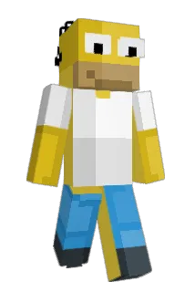 BLACK_MEN232 Minecraft avatar full body
