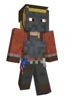 BLK_Fish Minecraft avatar full body