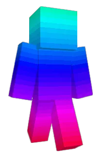 BLOB124 Minecraft avatar full body
