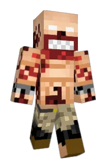 BLOOODUNGEON Minecraft avatar full body