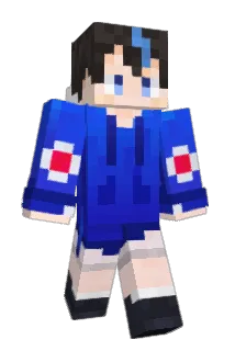 BLUE3636 Minecraft avatar full body