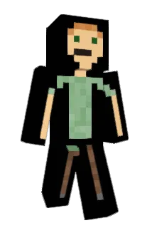 BLUEFTR Minecraft avatar full body