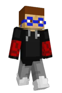 BLUEMANXYZ Minecraft avatar full body