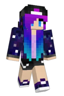 BLUE_BE Minecraft avatar full body