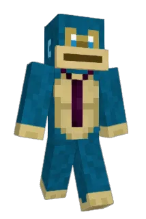 BLUE_monkey2 Minecraft avatar full body