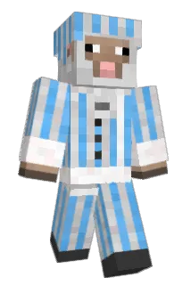 BLUSTUN Minecraft avatar full body