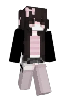 BLVCKCATS Minecraft avatar full body
