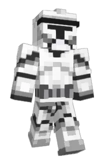 BLVCKR Minecraft avatar full body