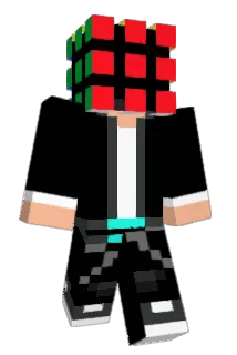 BLVCK_JESUS Minecraft avatar full body