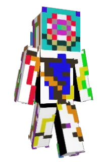 BOB00720 Minecraft avatar full body