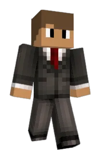 BOSSMAX4000 Minecraft avatar full body