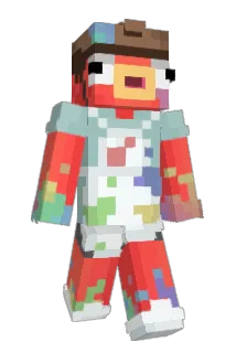 BRICQ Minecraft avatar full body
