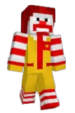 BURTIE Minecraft avatar full body