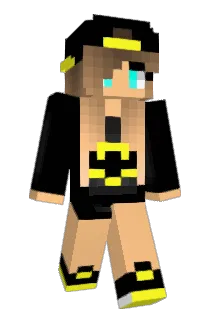 B_BatGirl Minecraft avatar full body