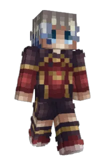 B_SANS Minecraft avatar full body