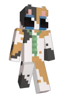 B_ll_u_e Minecraft avatar full body