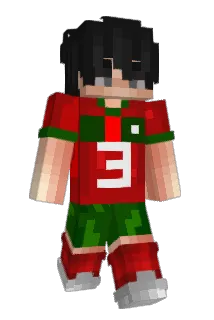 BaAsOm Minecraft avatar full body