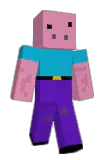 BaBaBananas Minecraft avatar full body