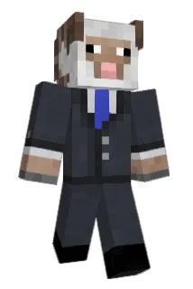 Baaahumbug Minecraft avatar full body