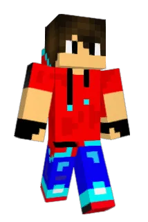 Baarmoederwand Minecraft avatar full body